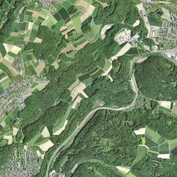 Stetten High Resolution Satellite Map