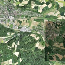 Bezirk Reiat High Resolution Satellite Map