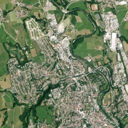 Kempten (Allgäu) High Resolution Satellite Map
