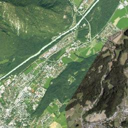 Bad Reichenhall High Resolution Satellite Map