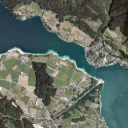 Sankt Wolfgang im Salzkammergut High Resolution Satellite Map