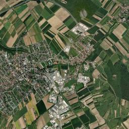 Politischer Bezirk Mattersburg High Resolution Satellite Map