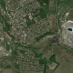 Dokuchayevs’k High Resolution Satellite Map