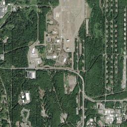 Bangor Trident Base High Resolution Satellite Map