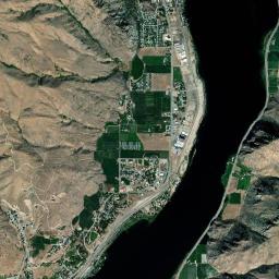 Entiat High Resolution Satellite Map