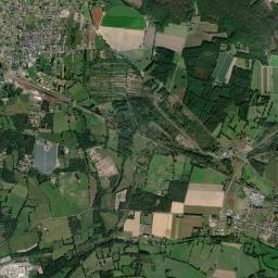 Aubigné-Racan High Resolution Satellite Map