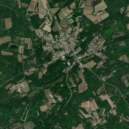 Ligny-le-Ribault High Resolution Satellite Map
