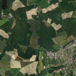 Ouzouer-sur-Trézée High Resolution Satellite Map