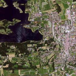 Seehausen am Staffelsee High Resolution Satellite Map