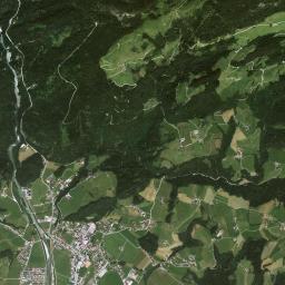 Kössen High Resolution Satellite Map