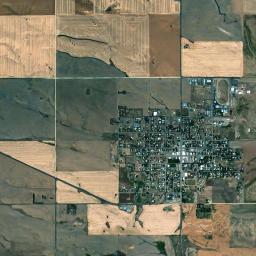 Waterville High Resolution Satellite Map