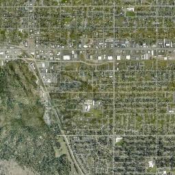 Dishman High Resolution Satellite Map