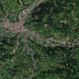 Borşa High Resolution Satellite Map