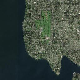 Clyde Hill High Resolution Satellite Map