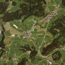 Grünenbach High Resolution Satellite Map