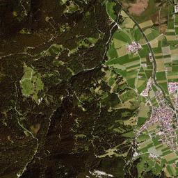 Unterammergau High Resolution Satellite Map