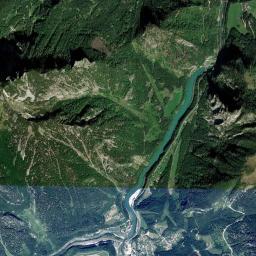 Hieflau High Resolution Satellite Map