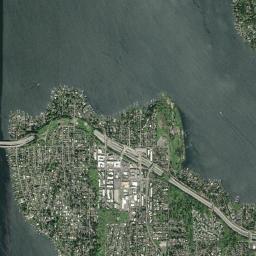 Mercer Island, WA locator map