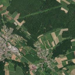 Hirsingue High Resolution Satellite Map