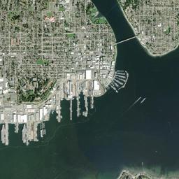 Bremerton High Resolution Satellite Map