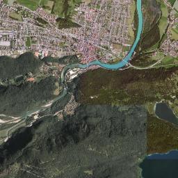 Füssen High Resolution Satellite Map