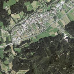 Langenwang High Resolution Satellite Map
