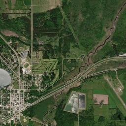 Bagley High Resolution Satellite Map