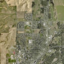 Cheney, WA locator map