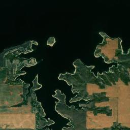 Hazen, ND locator map