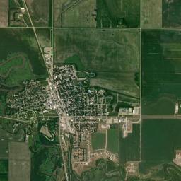 Mayville High Resolution Satellite Map