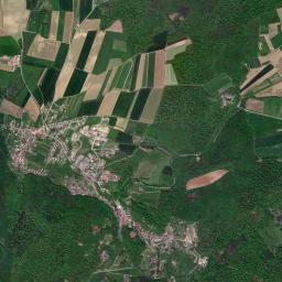 Ferrette High Resolution Satellite Map