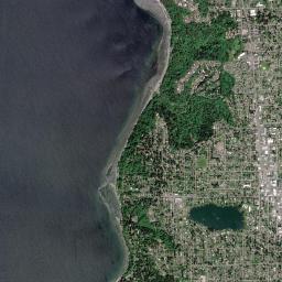 Burien High Resolution Satellite Map