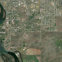 Great Falls, MT locator map