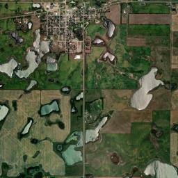 McClusky High Resolution Satellite Map