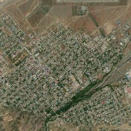 Zaysan High Resolution Satellite Map