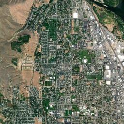 West Wenatchee High Resolution Satellite Map