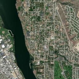 Wenatchee, WA locator map