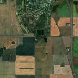 Underwood, ND locator map