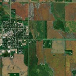 Cooperstown High Resolution Satellite Map