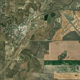 Circle High Resolution Satellite Map