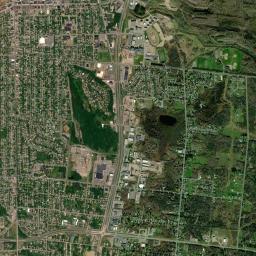 Hibbing High Resolution Satellite Map