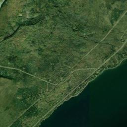 Aerial view of Little Marais River