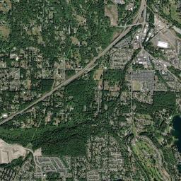 Maple Valley High Resolution Satellite Map