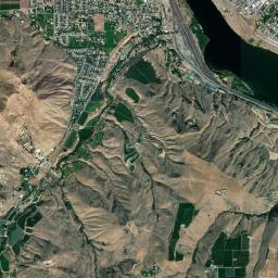 South Wenatchee High Resolution Satellite Map