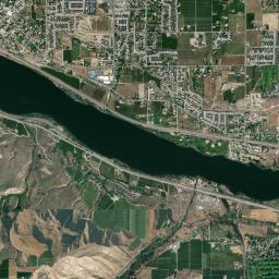 South Wenatchee, WA locator map