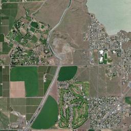 Soap Lake High Resolution Satellite Map