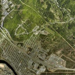 Edmundston High Resolution Satellite Map