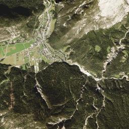 Scharnitz High Resolution Satellite Map