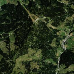 Dienten am Hochkönig High Resolution Satellite Map