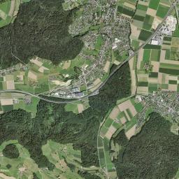Kölliken High Resolution Satellite Map